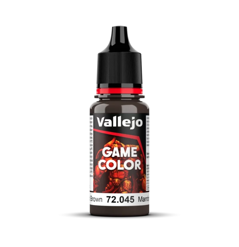 72045 Vallejo Game Color - Charred Brown