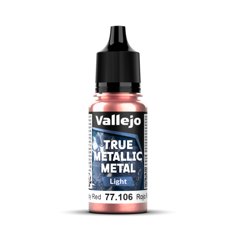 77106-1 Vallejo TMM Light 106 - Ruby Red