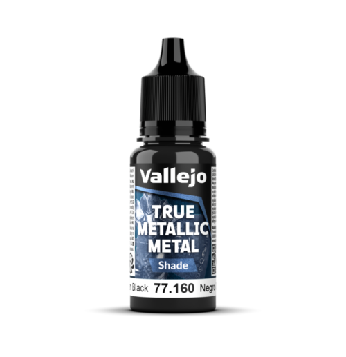 77160-1 Vallejo TMM Shade 160 - Obsidian Black
