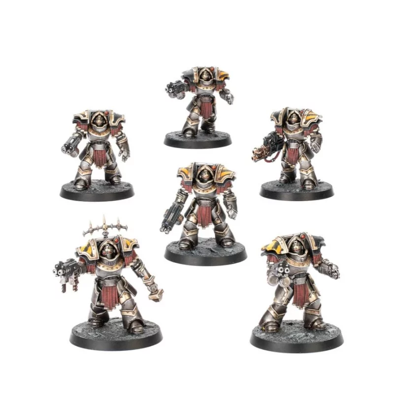 Cataphractii Terminators with Combi-bolters