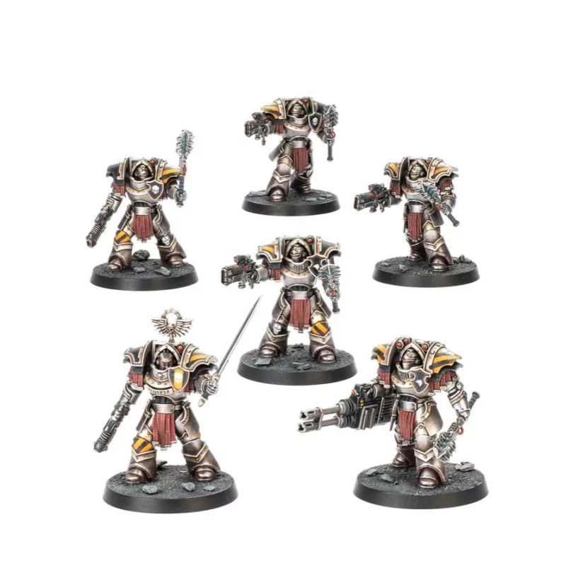 99123001075-2 Cataphractii Terminators with Volkite Chargers