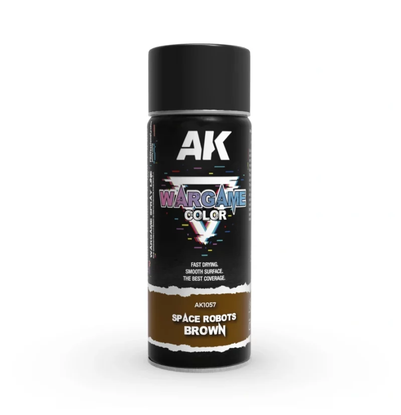 AK Primer Spray Space Robots Brown