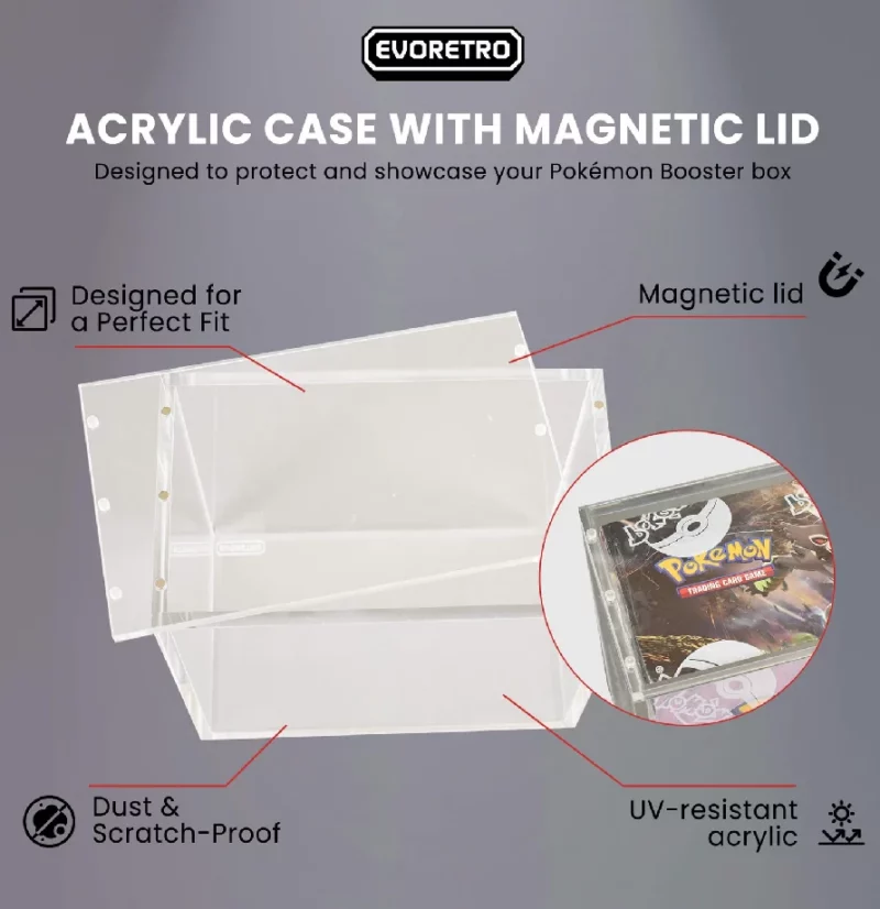 Evoretro Acryl Case für Pokémon Display