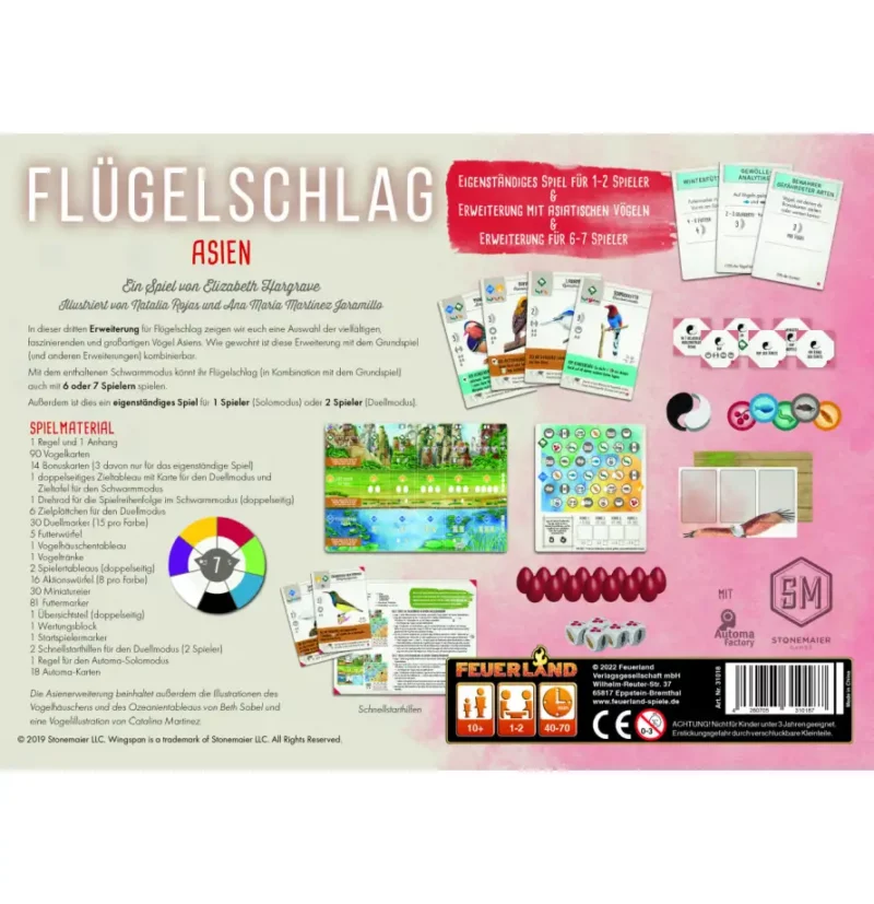 Flügelschlag: Asien Erweiterung