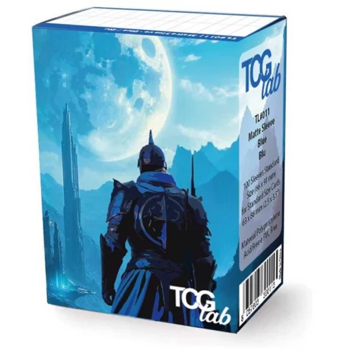 TcgLab Matte Ultra Clear Sleeves Blu