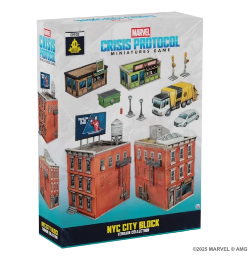 Marvel: Crisis Protocol – NYC City Block Terrain Collection