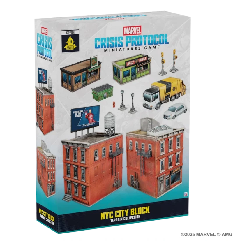 Marvel: Crisis Protocol – NYC City Block Terrain Collection Marvel: Crisis Protocol – NYC City Block Terrain Collection