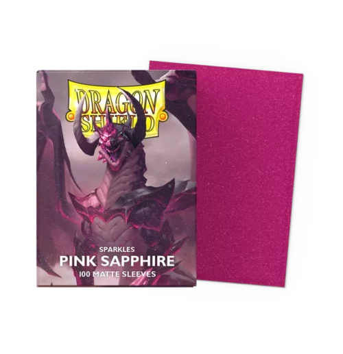 Dragon Shield Pink Sapphire Matte Sleeves