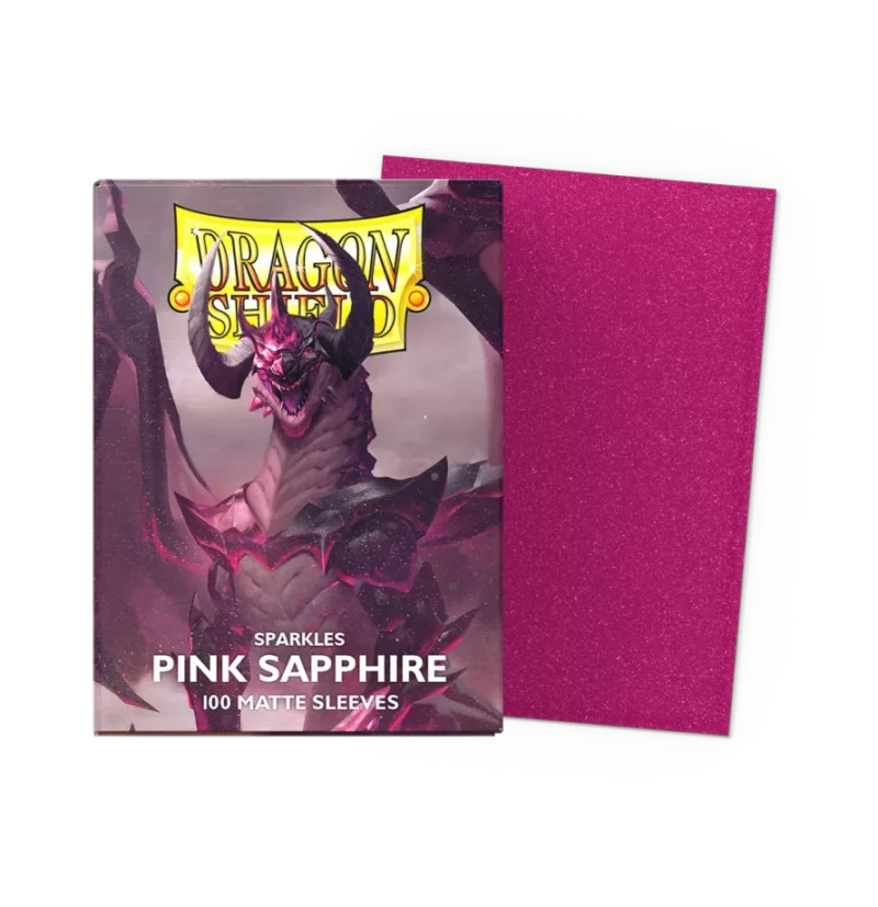 Dragon Shield Pink Sapphire Matte Sleeves