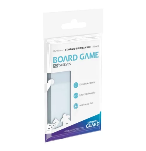 4260250075272-1 Standard European Board Game Sleeves (50)