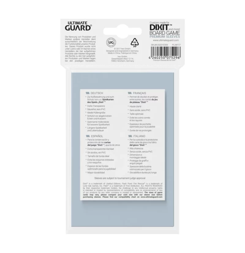4260250075296-2 Board Game Sleeves for Dixit and more (90)