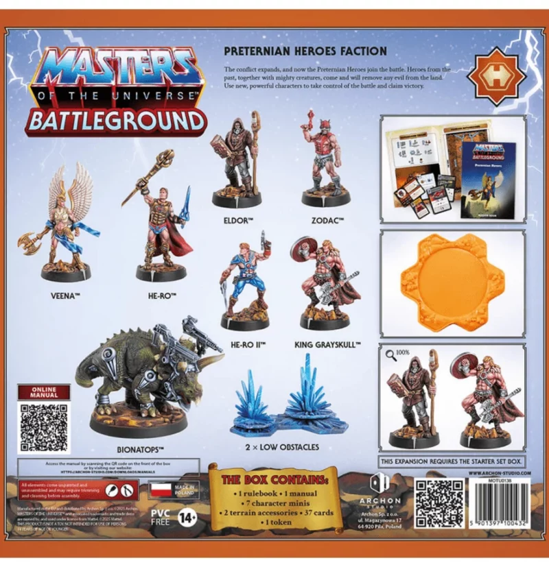 5901397100449-2 Wave 10: Preternian Heroes Faction