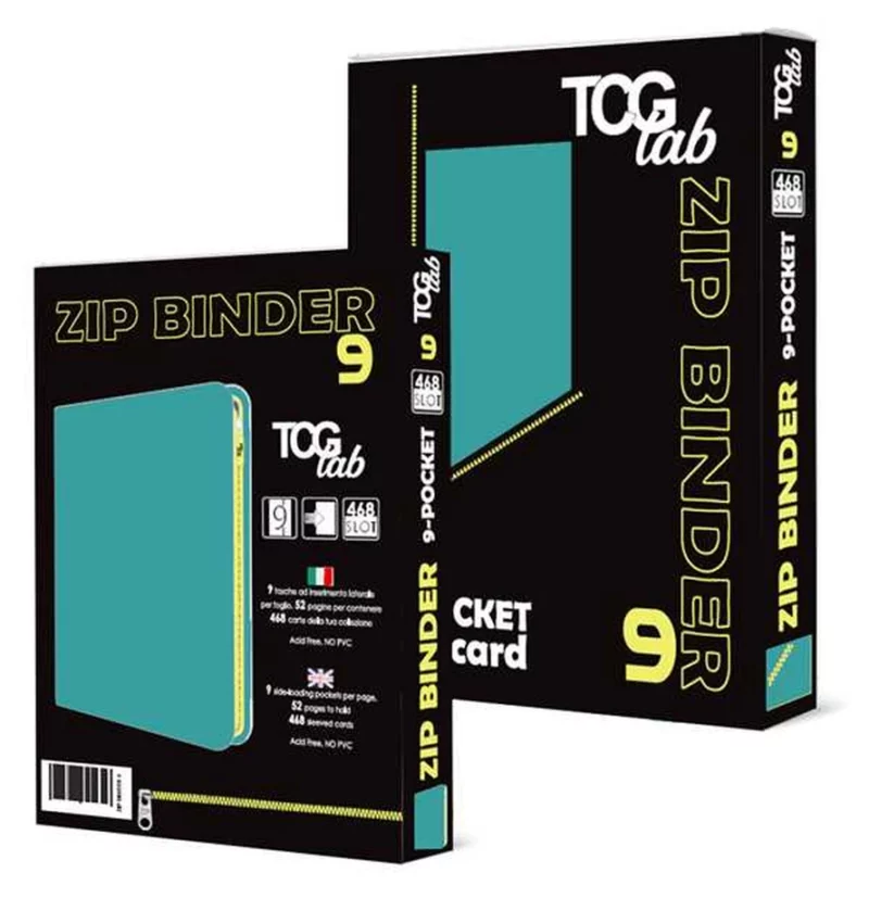 TcgLab 9-Pocket TCG Binder Türkis