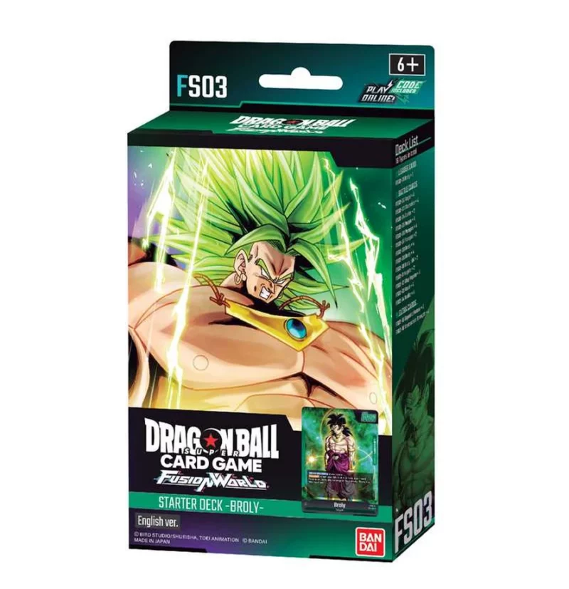Fusion World FS03 Starter Deck Broly