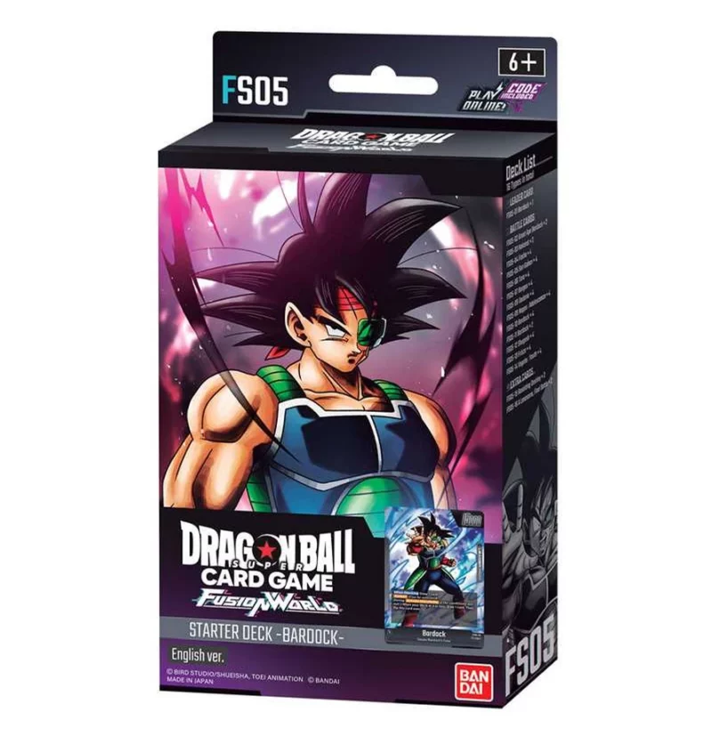Fusion World FS05 Starter Deck Bardock