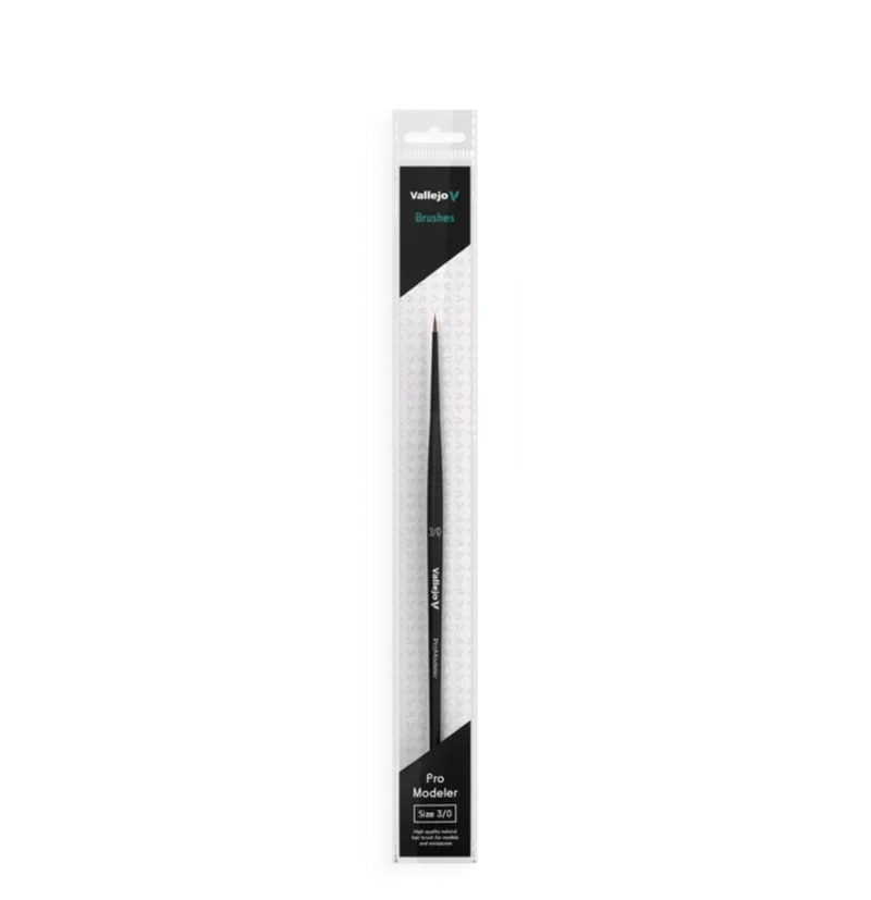 Natural Hair Brush 3/0 - Modeler Natural Hair Brush 3/0 - Modeler