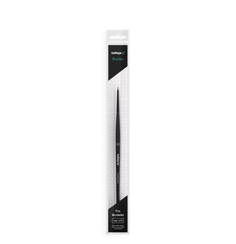 Natural Hair Brush 4/0 - Pro Modeler