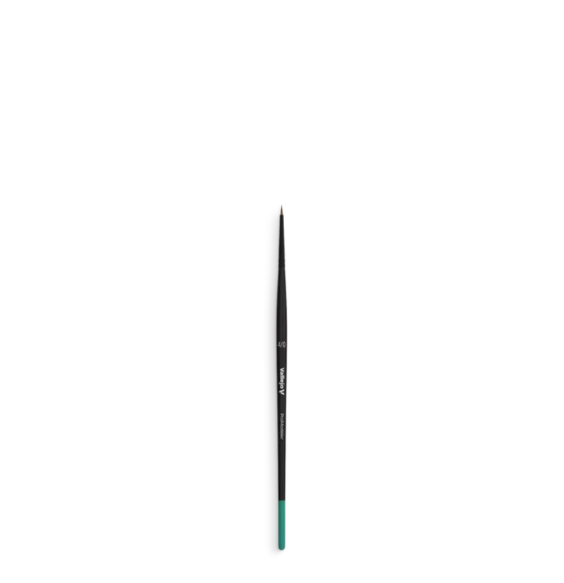 Natural Hair Brush 4/0 - Pro Modeler