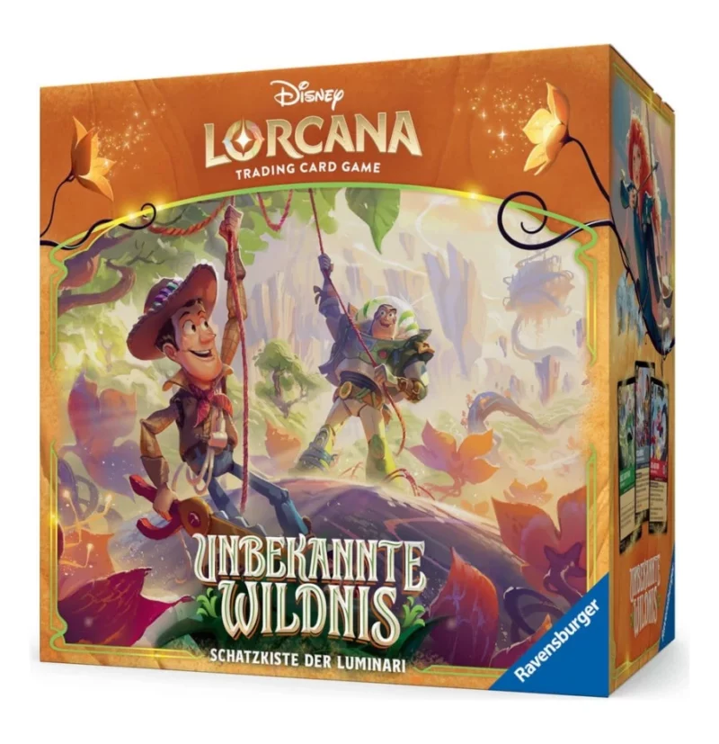 Lorcana Schatzkiste Unbekannte Wildnis Lorcana Schatzkiste Unbekannte Wildnis