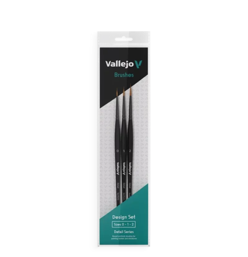 Vallejo Design Brush Set