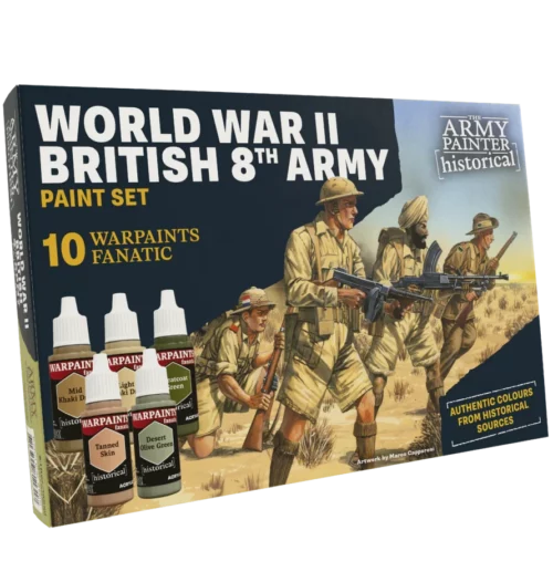 World War II: British 8th Army Paint Set