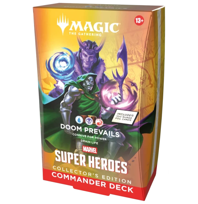 Marvel Super Heroes Collector's Edition Commander Deck Set (4) ENG