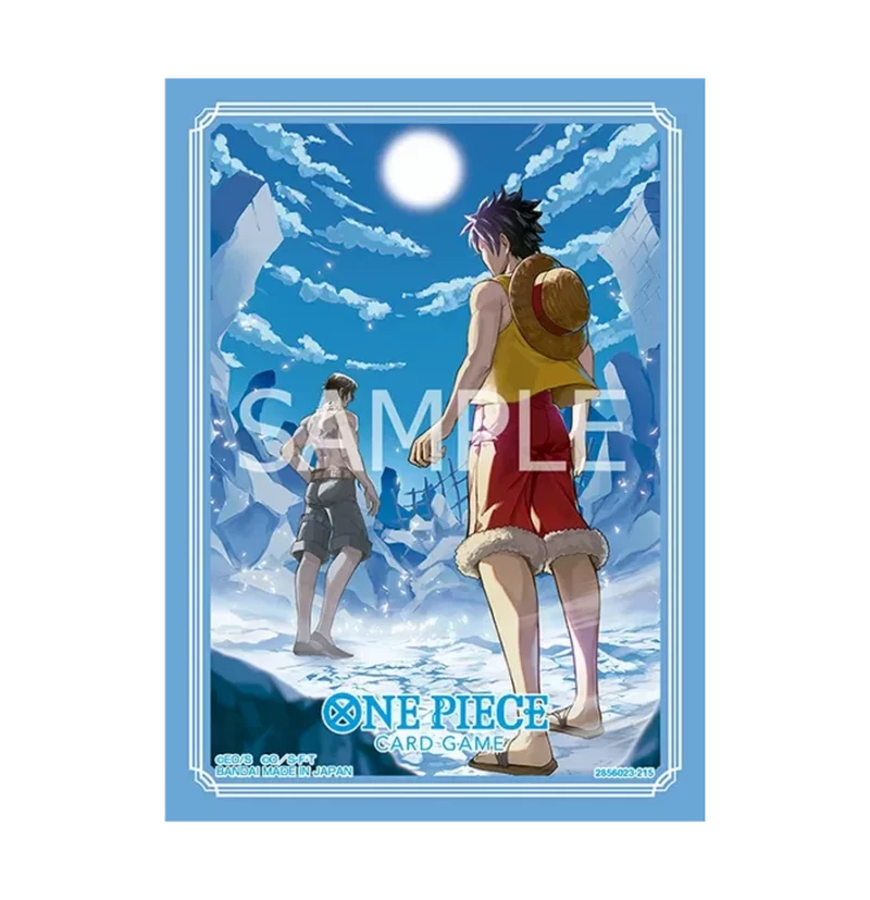 810199501123 Official One Piece Sleeves 15 - Luffy & Ace