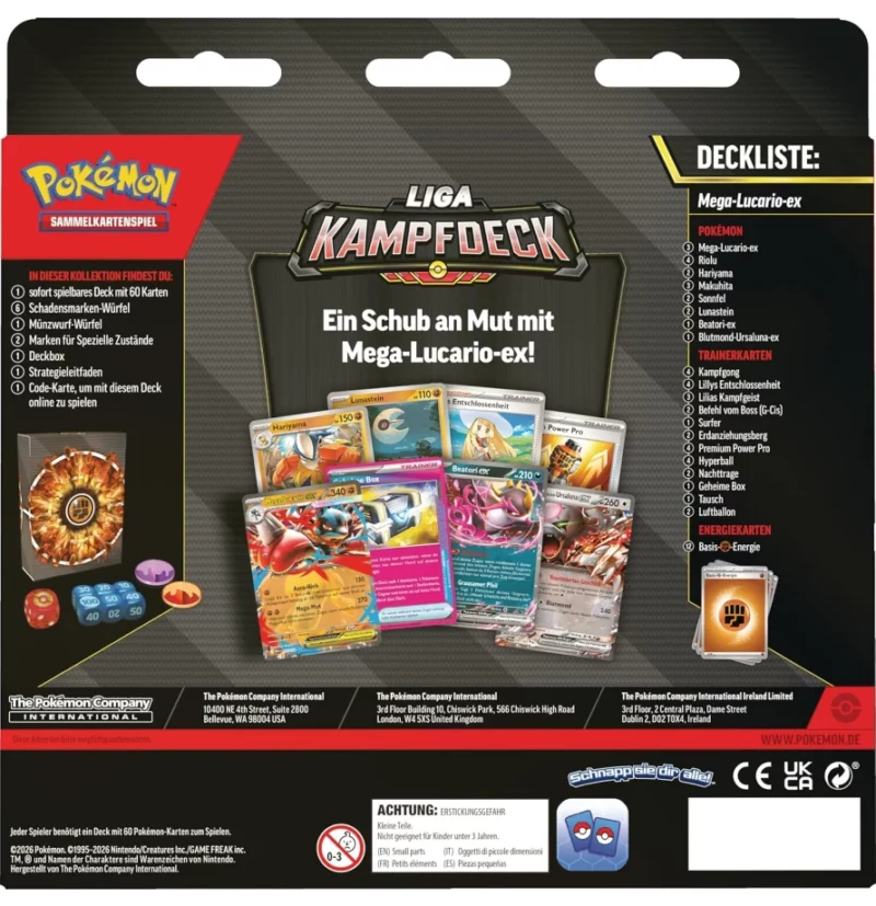 Liga Kampfdeck Mega-Lucario (DE)