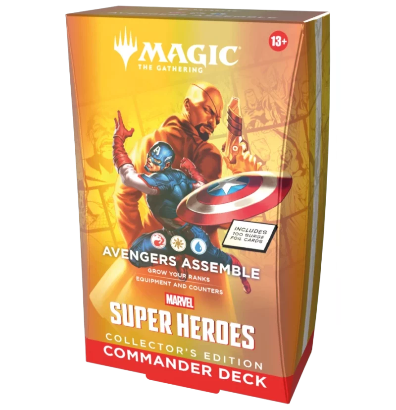 Marvel Super Heroes Collector's Edition Commander Deck Set (4) ENG