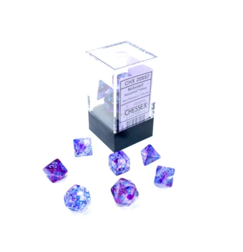 Chessex Scarab Mini-hedral Jade/gold (7)