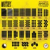 Green Stuff World Magnetfolie - Quadrate (25x25mm)