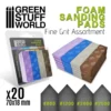Green Stuff World Foam Sanding Pads (20)