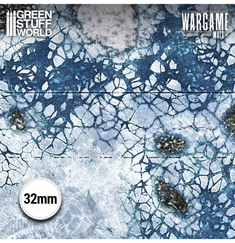 Green Stuff World Wargame Mat 44x60 - Blizzard Hollows