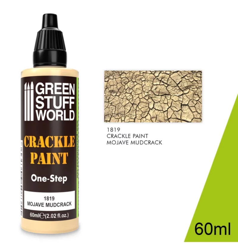 Green Stuff World  Acrylic Crackle Paint - Mojave Mudcrack (60ml)