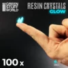 Green Stuff World glow in the dark Crystals (S) - Turquise