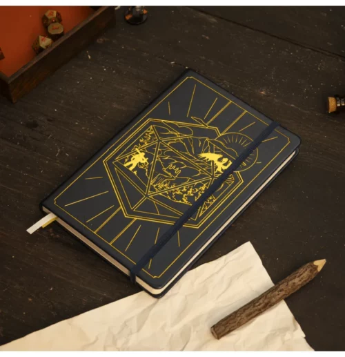 GlassStaff DnD 5e Player Journal - Blue