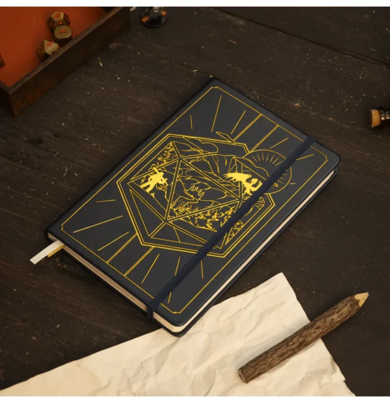 8720726467506-1 GlassStaff DnD 5e Player Journal - Blue