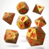 8721117600465-1 CritStones Rage Within Metal RPG Dice Set