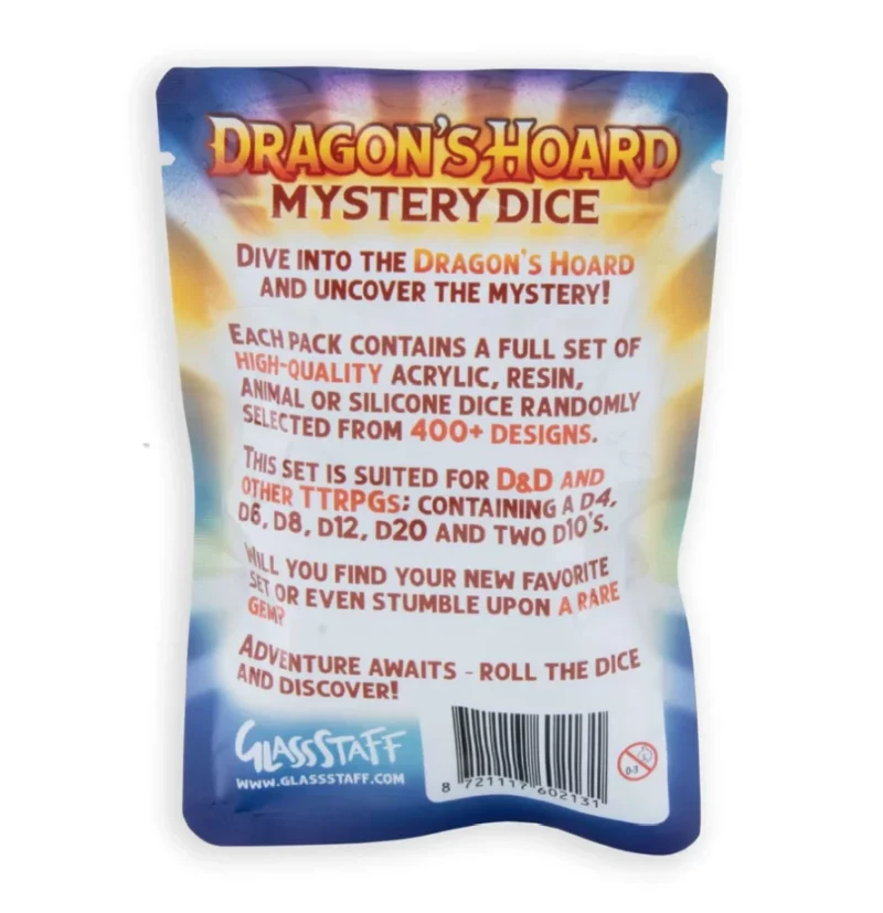 8721117602131-2 Dragon’s Hoard Mystery Dice Pack