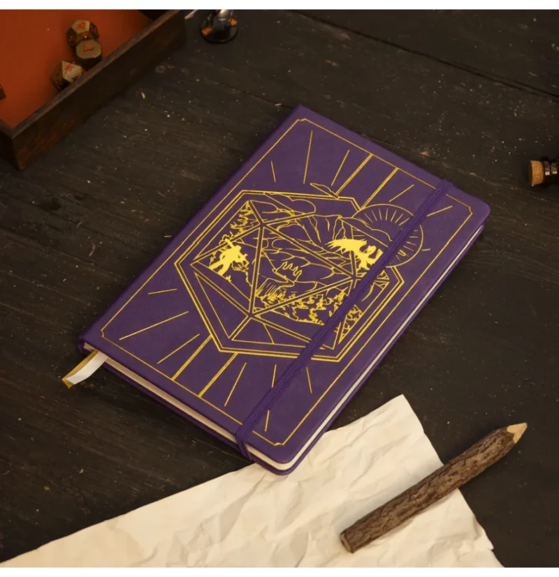 GlassStaff DnD 5e Player Journal - Purple