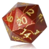 CritStones Mercury Fang Metal RPG Dice Set