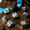 CritStones Tempestwyrm Metal RPG Dice Set