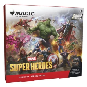 Geek Haven - Home 4 Heroes United - Marvel Super Heroes Scene Box