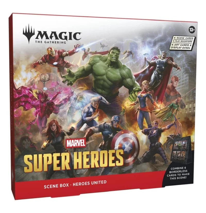Heroes United - Marvel Super Heroes Scene Box