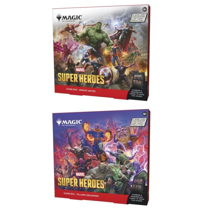 Heroes United - Marvel Super Heroes Scene Box
